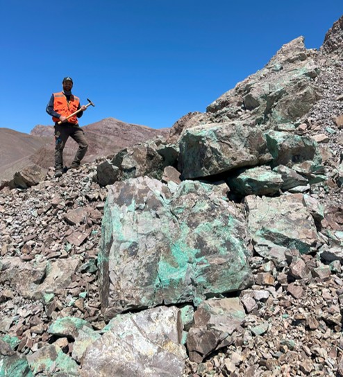 Super Copper exploration site