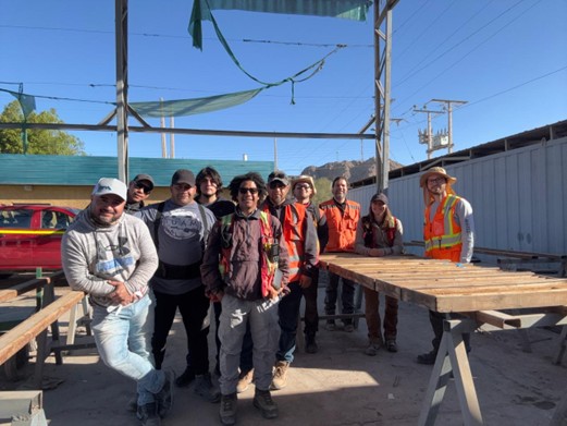 Super Copper field team in Chile